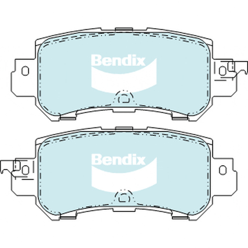 BENDIX 4WD DISC BRAKE PAD SET DB2227 4WD