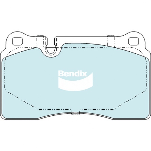 BENDIX HD DISC BRAKE PAD SET DB2228 HD