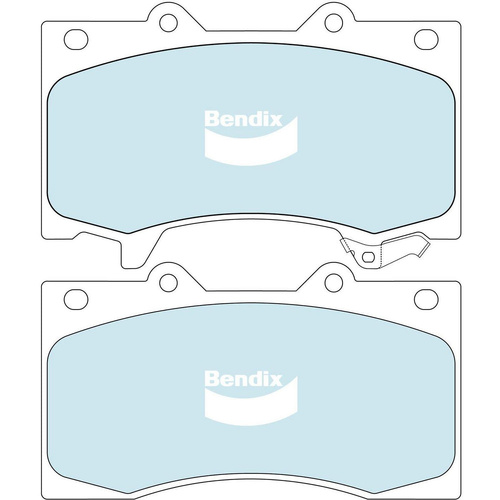 BENDIX ULTIMATE 4WD DISC BRAKE PAD SET DB2242 ULT4WD