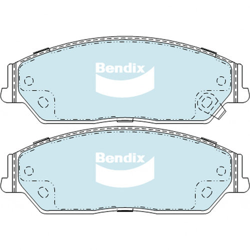 BENDIX GCT DISC BRAKE PAD SET DB2243 GCT