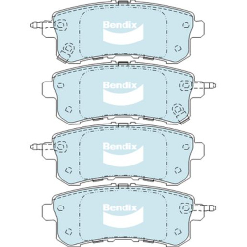 BENDIX ULTIMATE 4WD DISC BRAKE PAD SET DB2244 ULT4WD