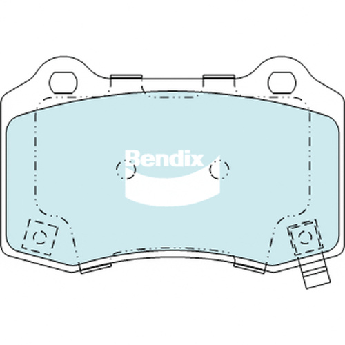 BENDIX HD DISC BRAKE PAD SET DB2260 HD