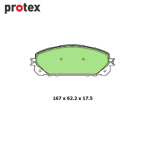 Ultra 4WD Brake Pad Set FOR Jeep Cherokee DB2337F