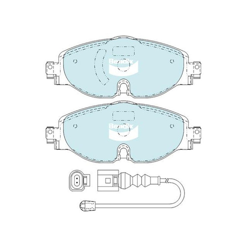 BENDIX ULTIMATE PLUS DISC BRAKE PAD SET DB2383 ULT+