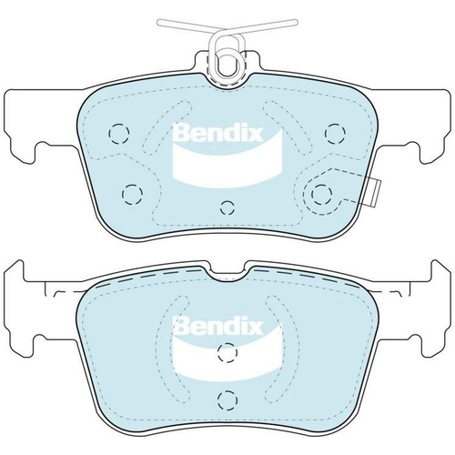 BENDIX GCT DISC BRAKE PAD SET DB2406 GCT