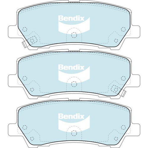 BENDIX GCT DISC BRAKE PAD SET DB2412 GCT