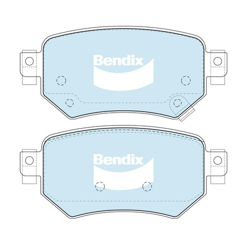 BENDIX GCT DISC BRAKE PAD SET DB2425 GCT