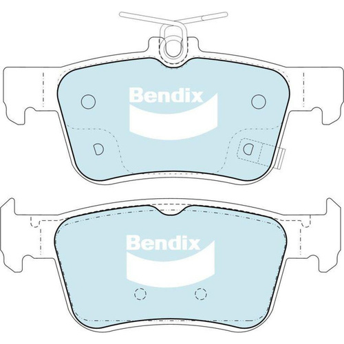BENDIX GCT DISC BRAKE PAD SET DB2429 GCT