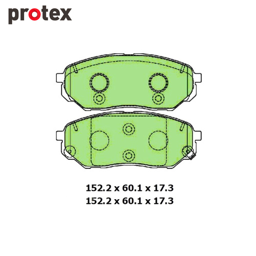 Ultra 4WD Brakd Pad Set DB2446F
