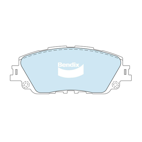 BENDIX GCT DISC BRAKE PAD SET DB2449 GCT