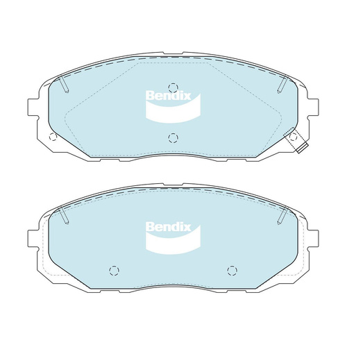 BENDIX HD DISC BRAKE PAD SET DB2454 HD