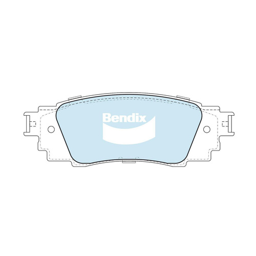 BENDIX GCT DISC BRAKE PAD SET DB2469 GCT