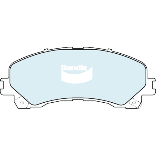 BENDIX ULTIMATE 4WD DISC BRAKE PAD SET DB2481 ULT4WD