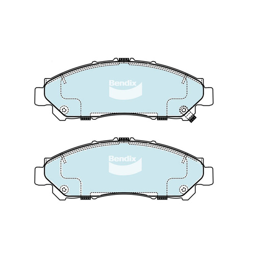 BENDIX HD DISC BRAKE PAD SET DB2525 HD