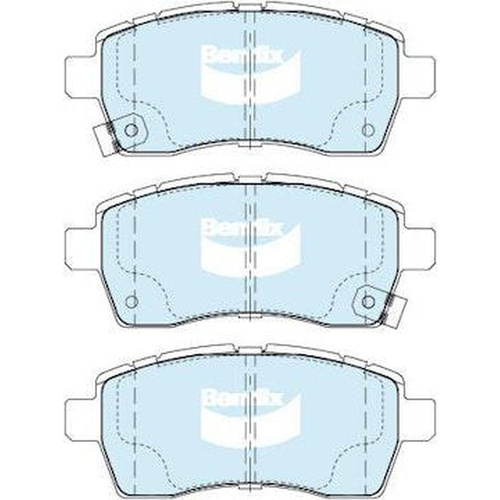 BENDIX GCT DISC BRAKE PAD SET DB2542 GCT