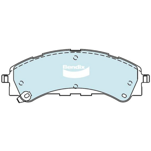 BENDIX 4WD DISC BRAKE PAD SET DB2543 4WD
