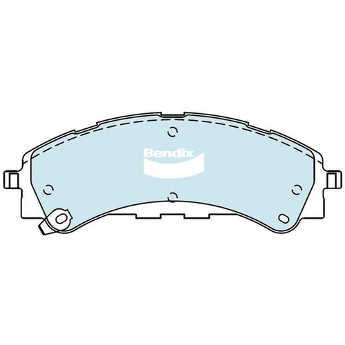 BENDIX HD DISC BRAKE PAD SET DB2543 HD