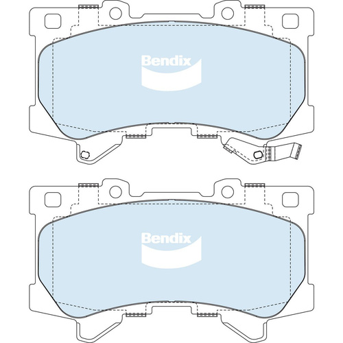 BENDIX HD DISC BRAKE PAD SET DB2639 HD