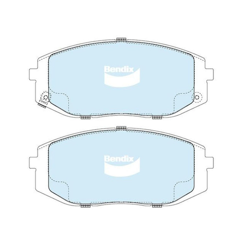 BENDIX GCT DISC BRAKE PAD SET DB2650 GCT