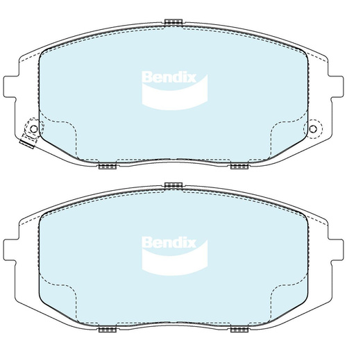 BENDIX HD DISC BRAKE PAD SET DB2650 HD