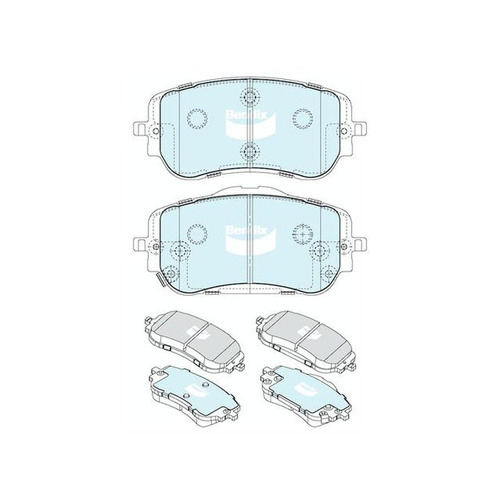 BENDIX GCT DISC BRAKE PAD SET DB2668 GCT