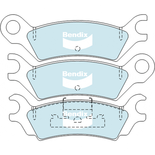 BENDIX GCT DISC BRAKE PAD SET DB279 GCT