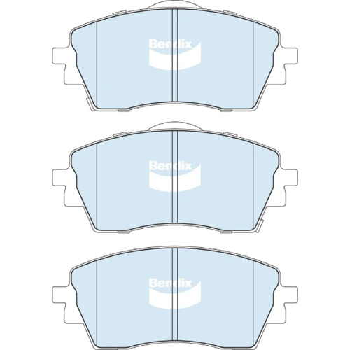 BENDIX GCT DISC BRAKE PAD SET DB2874 GCT
