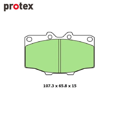 Ultra 4WD Brake Pad Set FOR Toyota 4 Runner Hilux Landcruiser DB288F