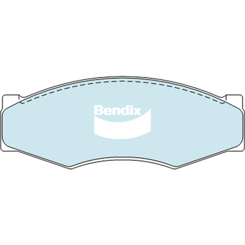 BENDIX GCT DISC BRAKE PAD SET DB340 GCT