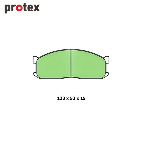 Ultra 4WD Brake Pad Set FOR Ford Econovan Spectron Mazda E B Series DB388F