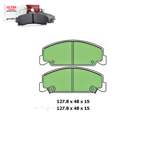 Front Brake Pad Set FOR Honda Accord AC AD Civic CN-EK Isuzu Elf 84-00 DB390 