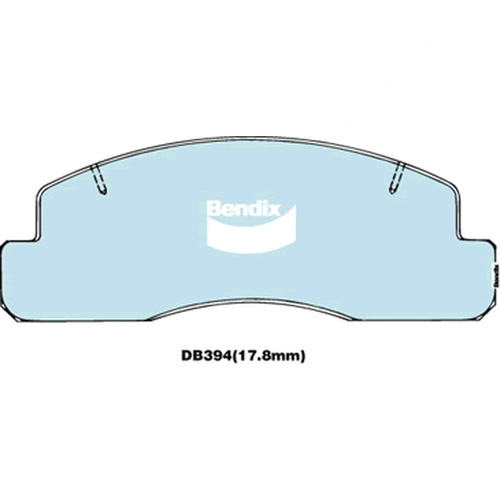 BENDIX HD DISC BRAKE PAD SET DB394 HD