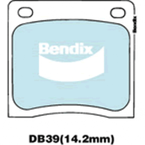 BENDIX GCT DISC BRAKE PAD SET DB39 GCT