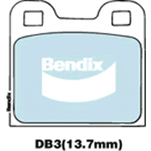 BENDIX GCT DISC BRAKE PAD SET  DB3 GCT