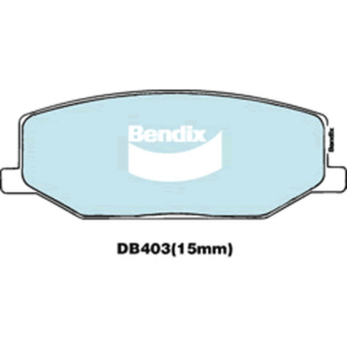 BENDIX GCT DISC BRAKE PAD SET DB403 GCT