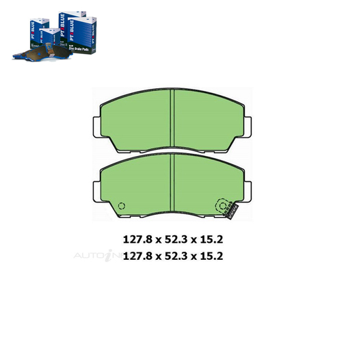 Front Brake Pad Set FOR Ford Courier PB-PD Raider Mazda B2000-B2600 81-97 DB409 