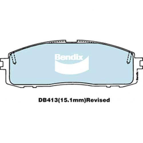 BENDIX GCT DISC BRAKE PAD SET DB413 GCT