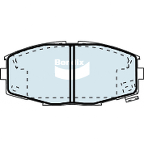 BENDIX GCT DISC BRAKE PAD SET DB431 GCT