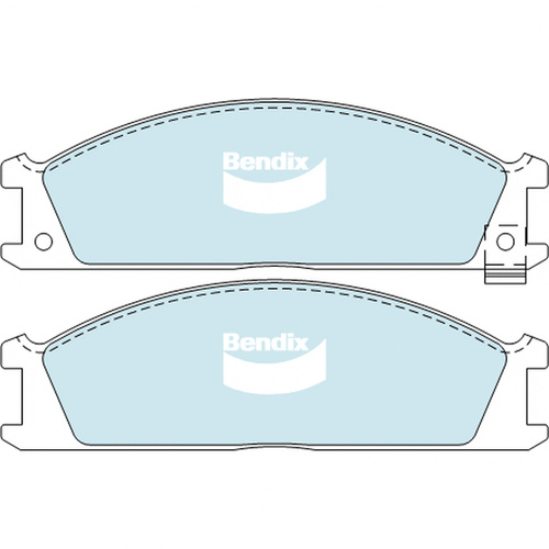 BENDIX GCT DISC BRAKE PAD SET DB438 GCT