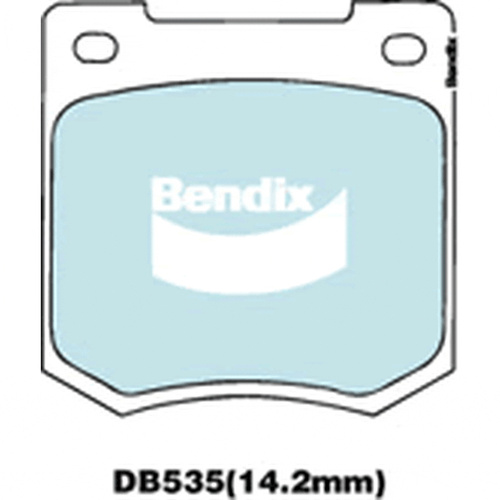 BENDIX GCT DISC BRAKE PAD SET DB535 GCT