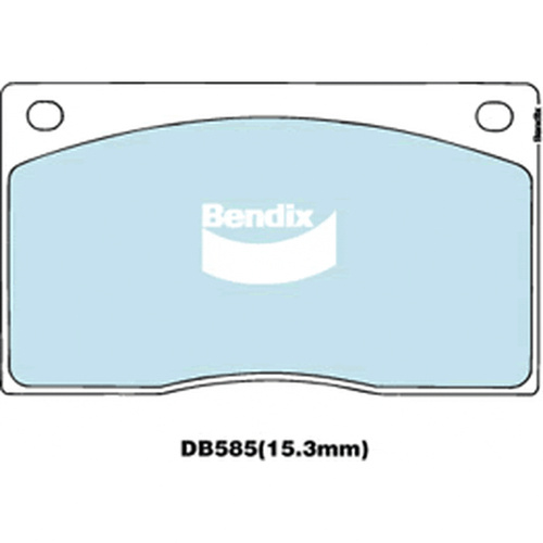 BENDIX GCT DISC BRAKE PAD SET DB585 GCT