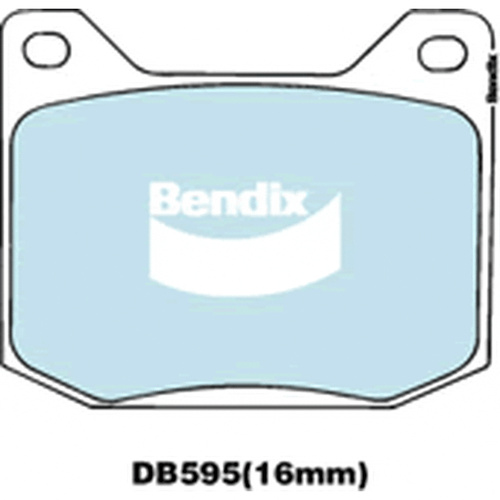 BENDIX GCT DISC BRAKE PAD SET DB595 GCT