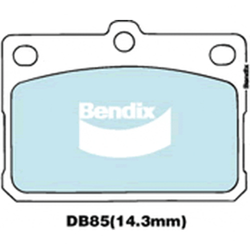 BENDIX GCT DISC BRAKE PAD SET DB85 GCT