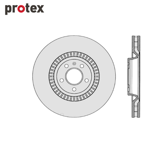 ULTRA DISC ROTOR FRONT FOR AUDI A6 PR 1LL DR1032