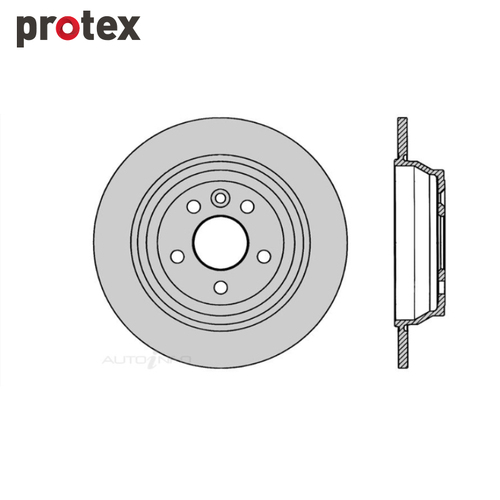 ULTRA DISC ROTOR REAR FOR LAND ROVER FREELANDER DR1054