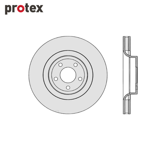 ULTRA DISC ROTOR FRONT FOR MUSTANG 2.3L DR1096
