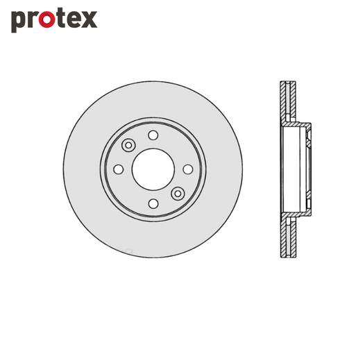 ULTRA DISC ROTOR FRONT FOR RENAULT CLIO 1.2L TURBO DR1114