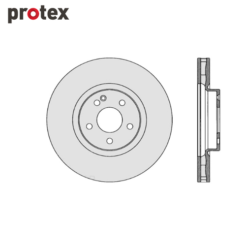 ULTRA DISC ROTOR FRONT FOR MERCEDES VITO 116 447 DR1118