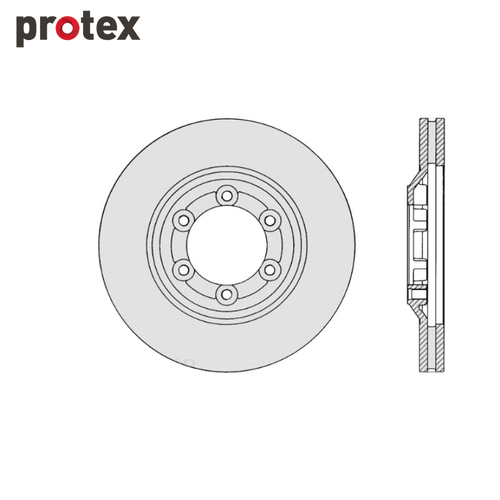 ULTRA DISC ROTOR FRONT FOR ISUZU D-MAX 3.0L DR1145