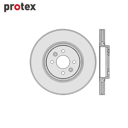 DISC ROTOR FOR RENAULT SCENIC 1.9 DR12593